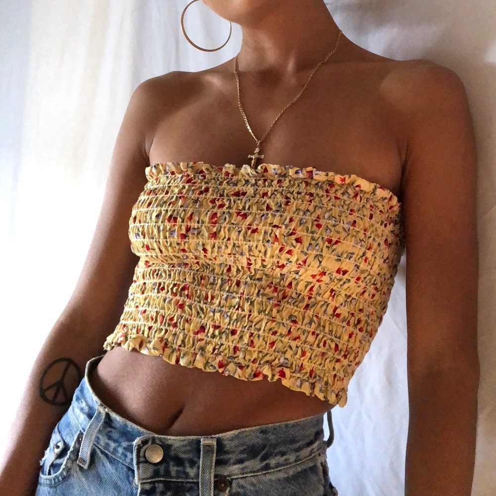 Vintage crop top